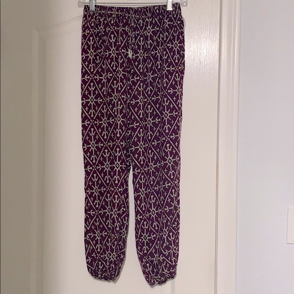 Roxy Purple Boho Lounge Pants